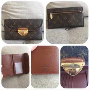 Authentic Louis Vuitton PF Eugenei Trifold wallet long